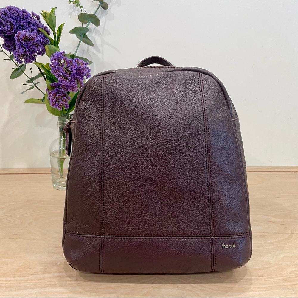 the sak Leather Backpack - Mahogany - travel bag - purse